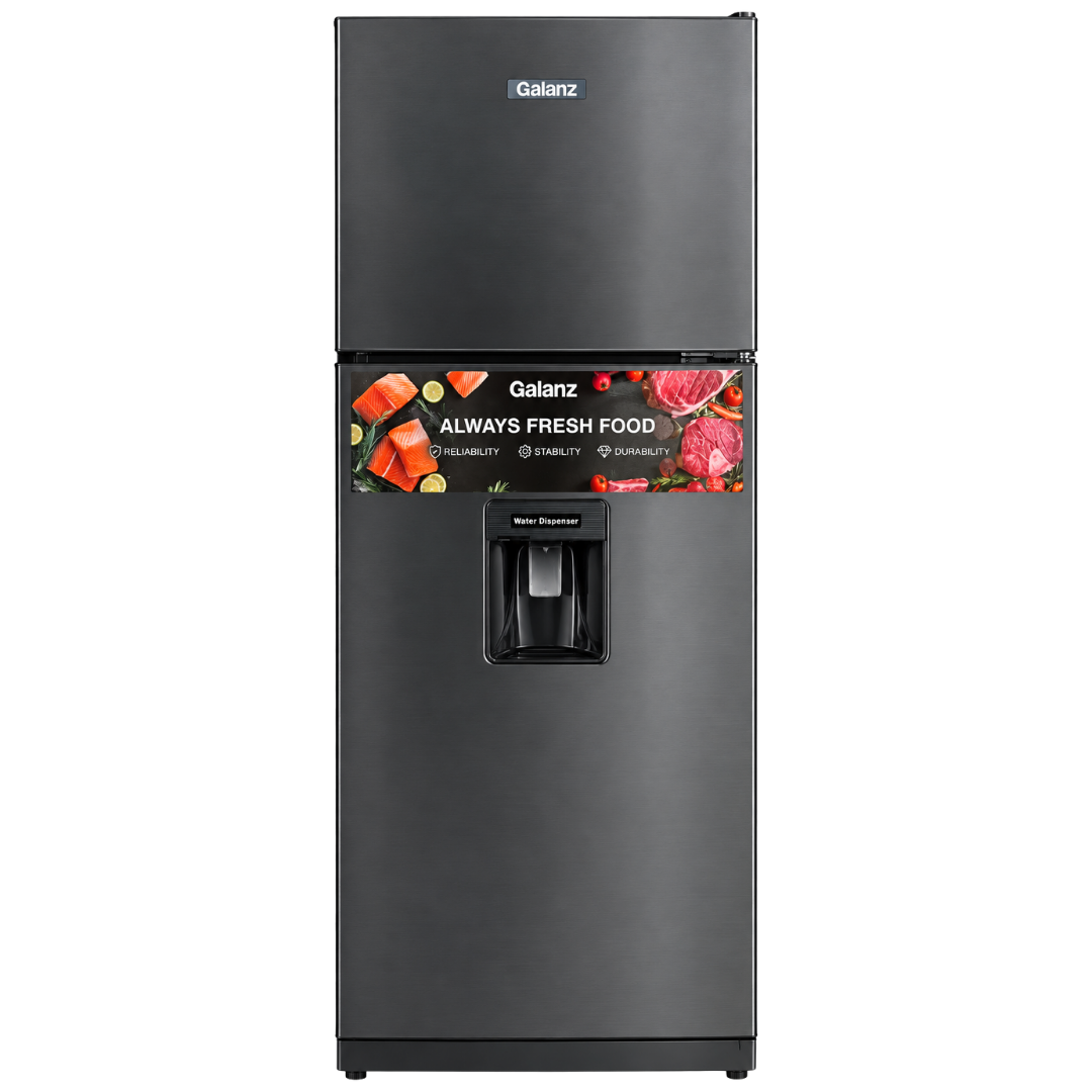 GALANZ REFRIGERATOR 335LTS TOP MOUNT WITH DISPENSER
